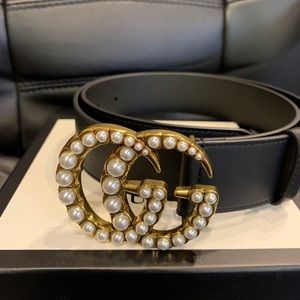 Authentic pearl belt